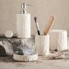 Designerskie haczyki łazienkowe Kama w kolorze piaskowym